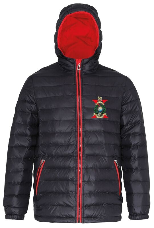Adults X-Ray Company Black/Red Padded Jacket