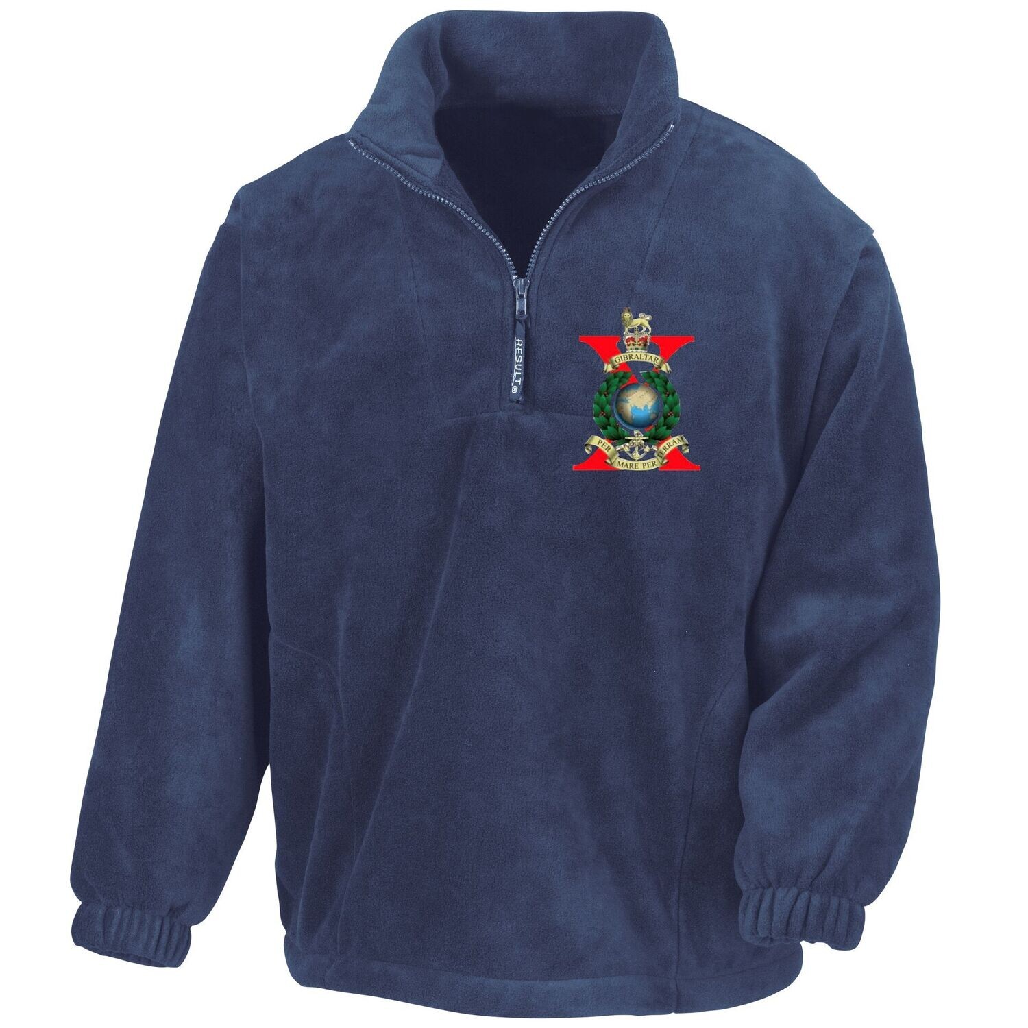Kids X-Ray Company Navy 1/4 Zip Fleece