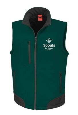 R123A First Holgate York Scouts - Adults Bottle Green Body Warmer