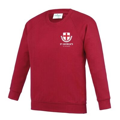 St George's Red Sweatshirt