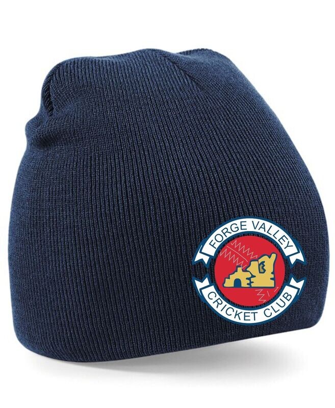 Forge Valley Cricket Club - Navy Beanie BC044 