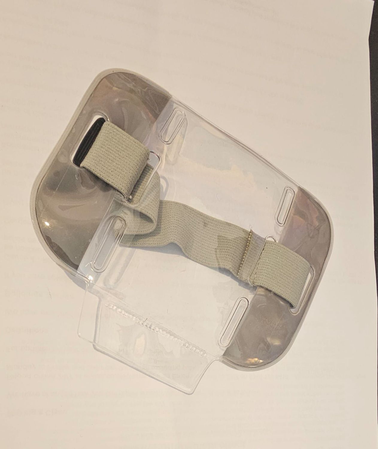 Active Security - Silver Badge Holder