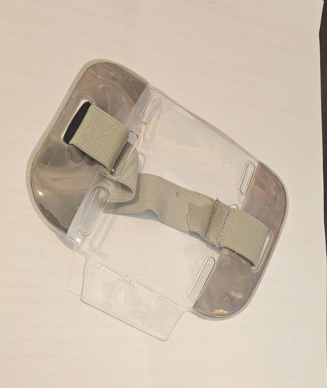 Active Security - Silver Badge Holder