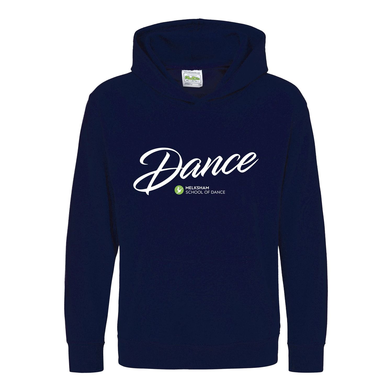 JH01J Melksham School Of Ballet, Tap & Dance - Kids Oxford Navy Hoodie