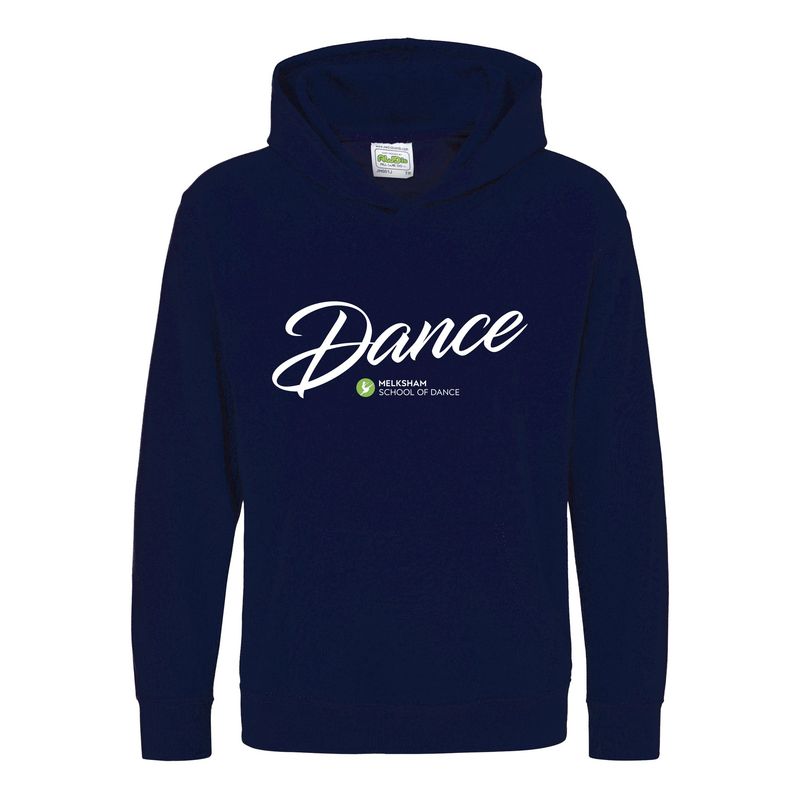 JH01J Melksham School Of Ballet, Tap & Dance - Kids Oxford Navy Hoodie