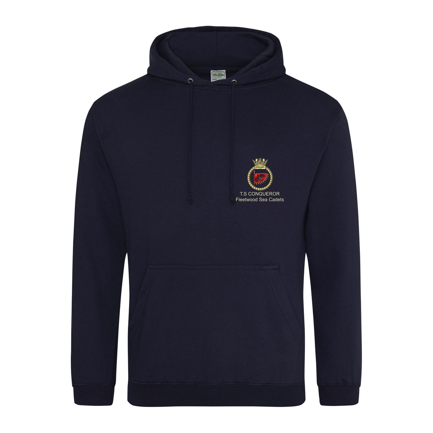 Fleetwood Sea Cadets Adult Navy Hoodie JH001