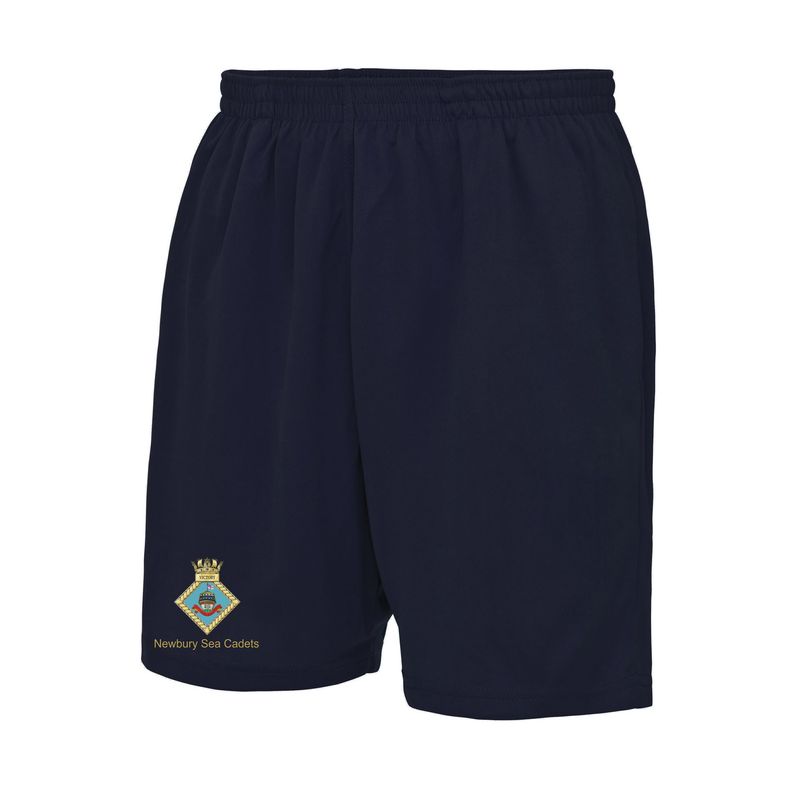 Newbury Sea Cadets Adult Cool Tec Navy Shorts JC080