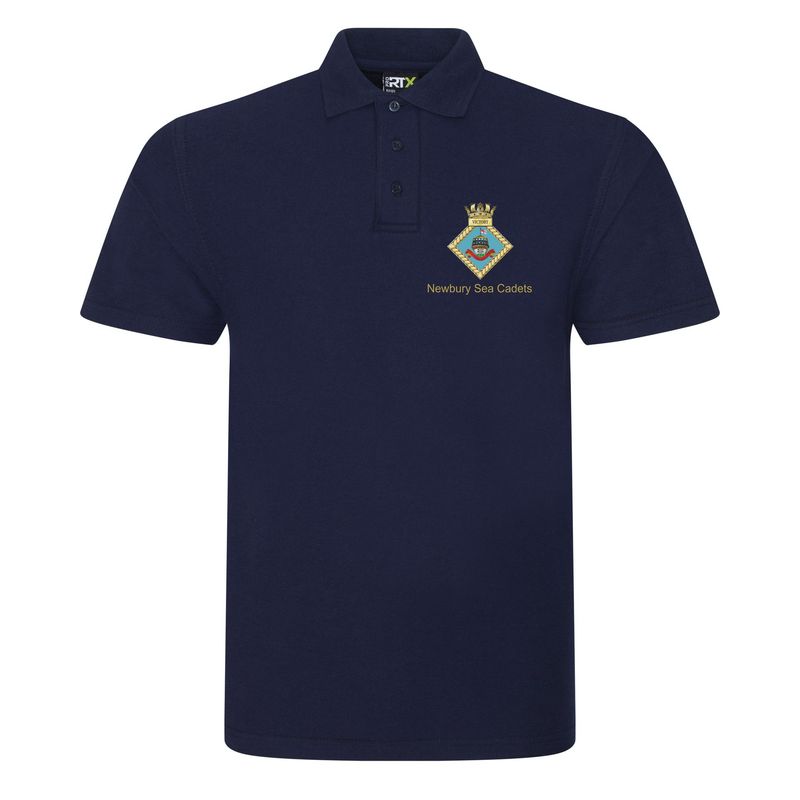 Newbury Sea Cadets Adult Navy Polo RX101