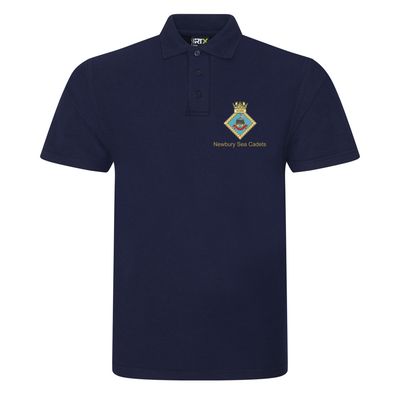 Newbury Sea Cadets Adult Navy Polo RX101 Newbury Sea Cadets Adult Navy Polo RX101