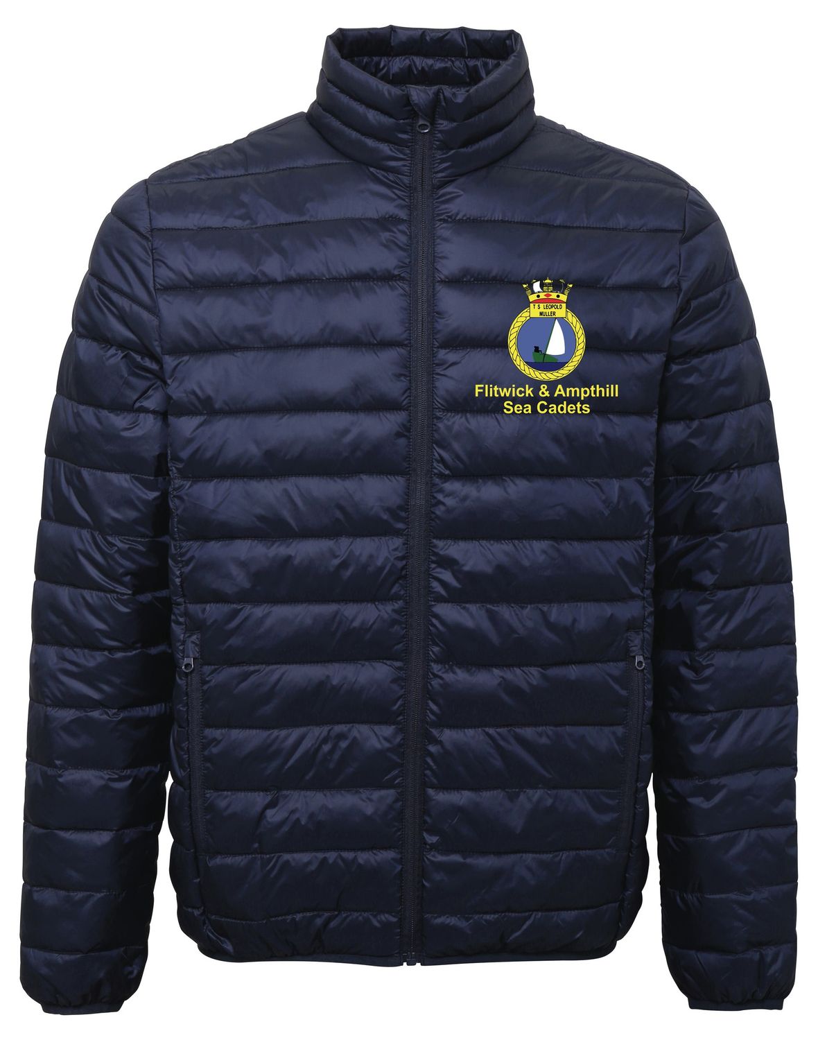 Flitwick & Ampthill Sea Cadets Adults Navy Padded Jacket - TS030