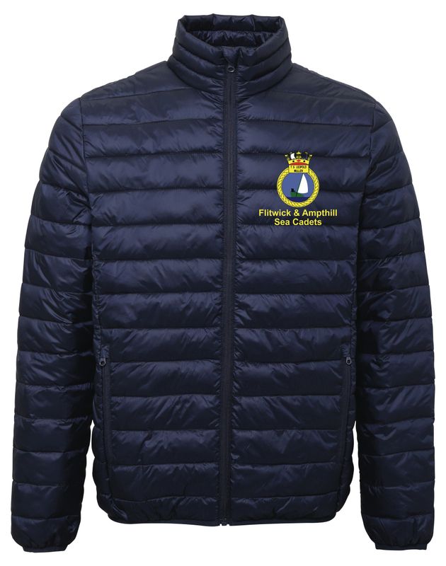 Flitwick & Ampthill Sea Cadets Adults Navy Padded Jacket - TS030