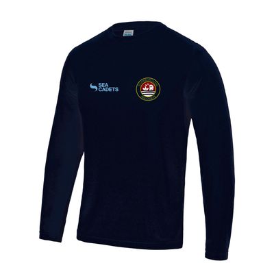 Scarborough Sea Cadet Long Sleeved Cool Tec T-shirt Scarborough Sea Cadet Long Sleeved Cool Tec T-shirt