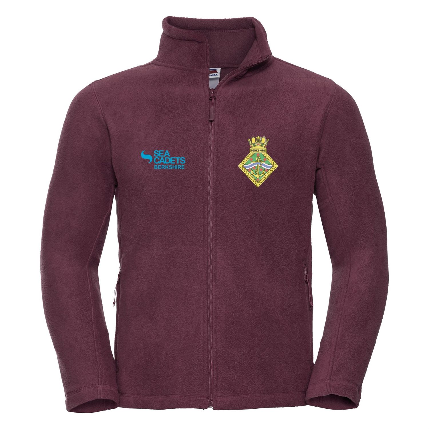 Berkshire Sea Cadets Adults Burgundy Fleece 8700M