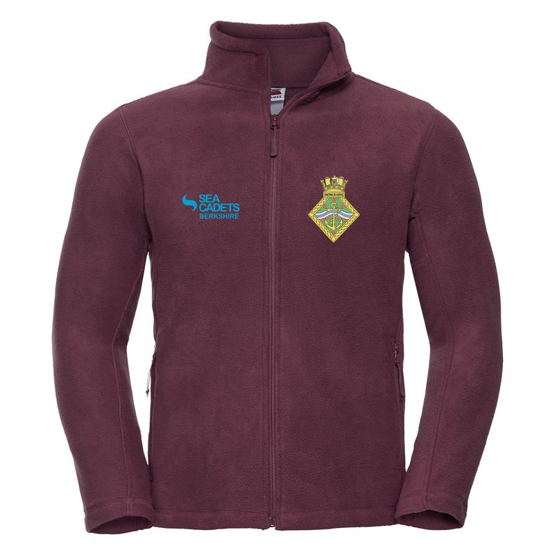 Berkshire Sea Cadets Adults Burgundy Fleece 8700M
