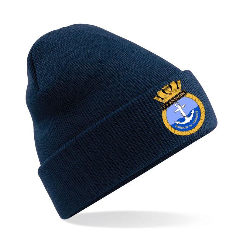 Barrow Sea Cadets Adult Navy Beanie Hat - BC045