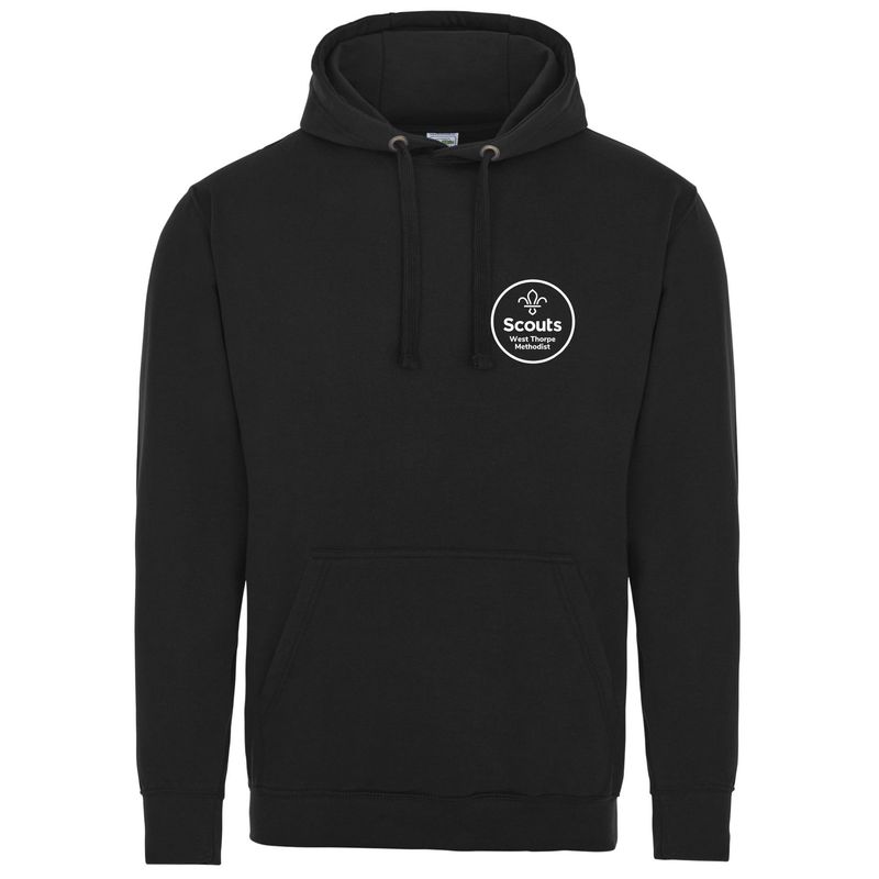 West Thorpe Methodist Scouts  Adult Hoodie JH001