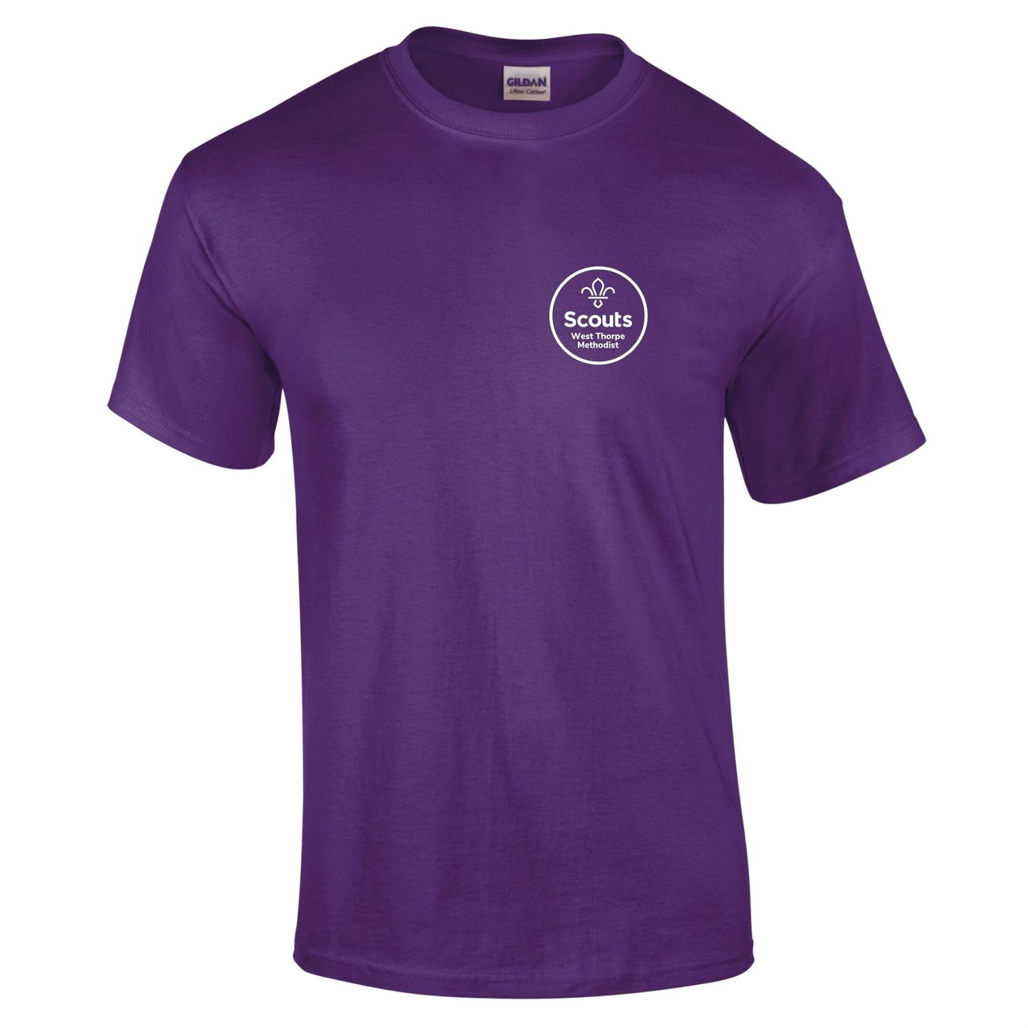 West Thorpe Methodist Scouts Adult T-Shirt GD001