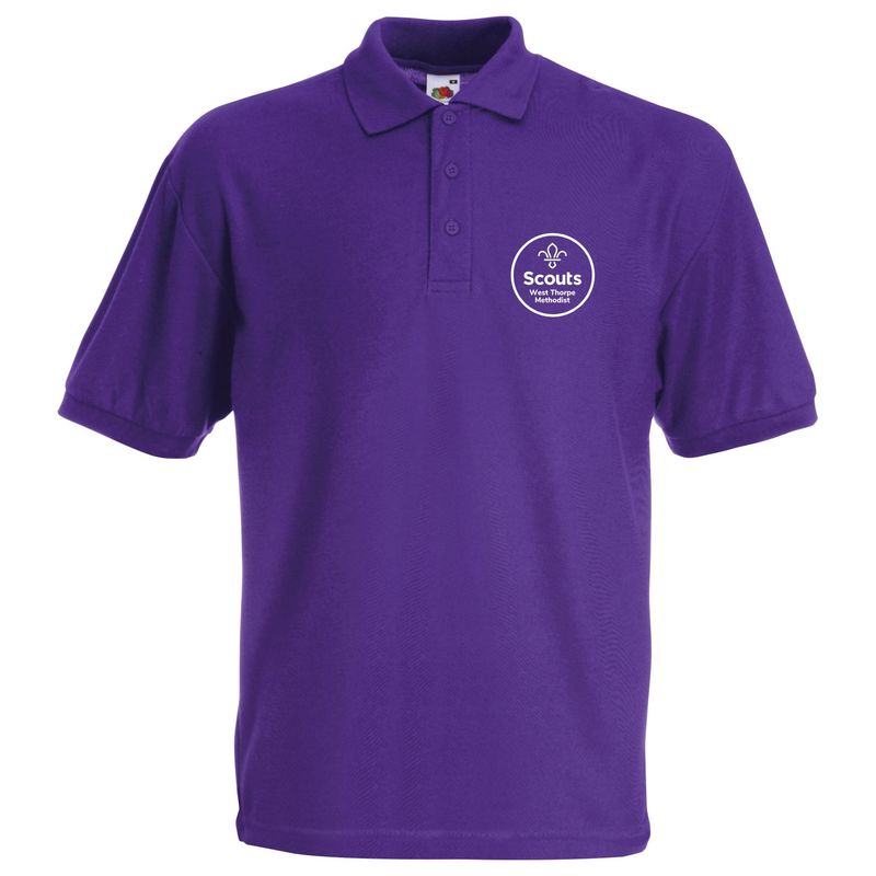 West Thorpe Methodist Scouts Adult Polo SS402