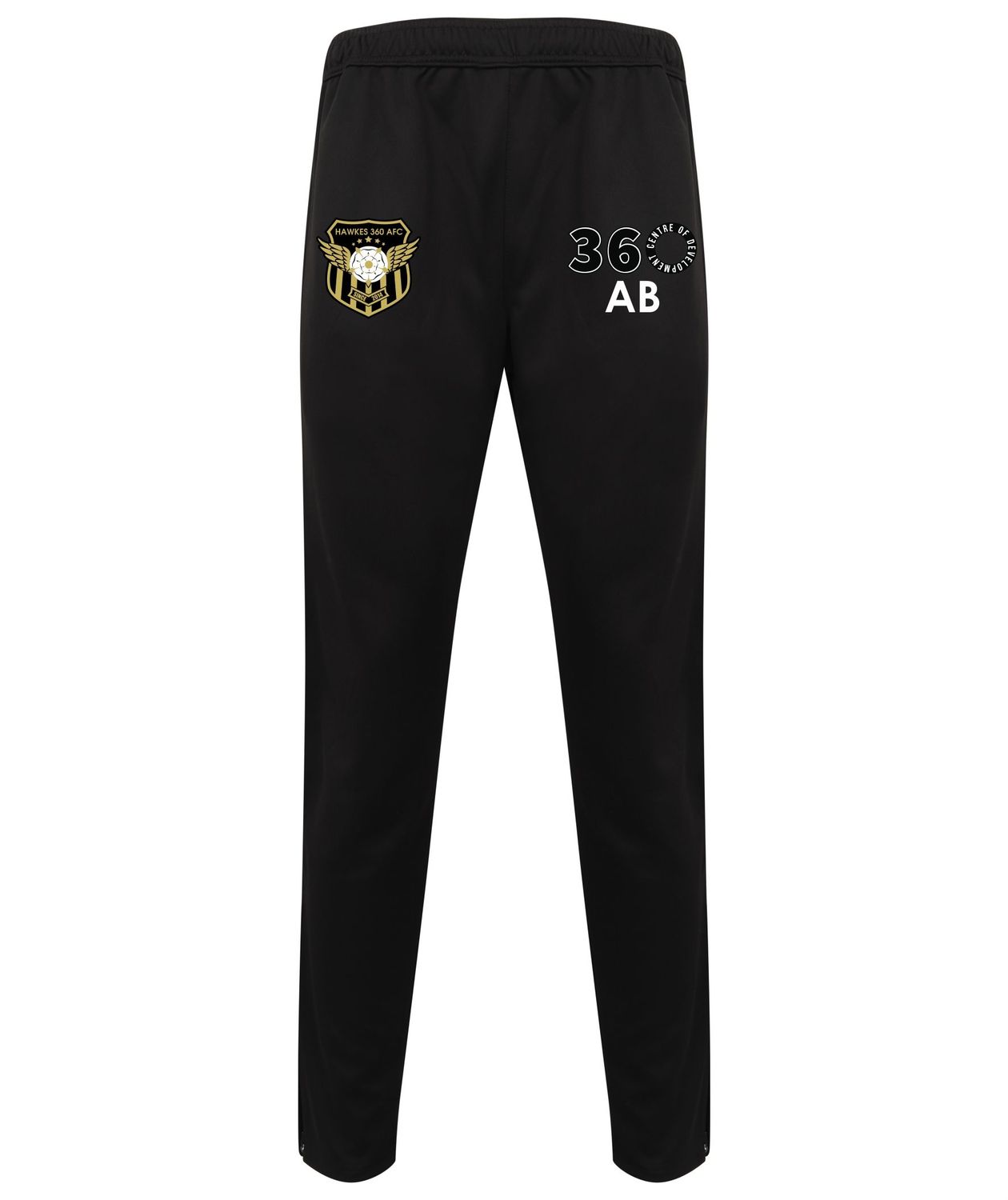 Hawkes 360 Kids Black Tracksuit Bottoms LV883