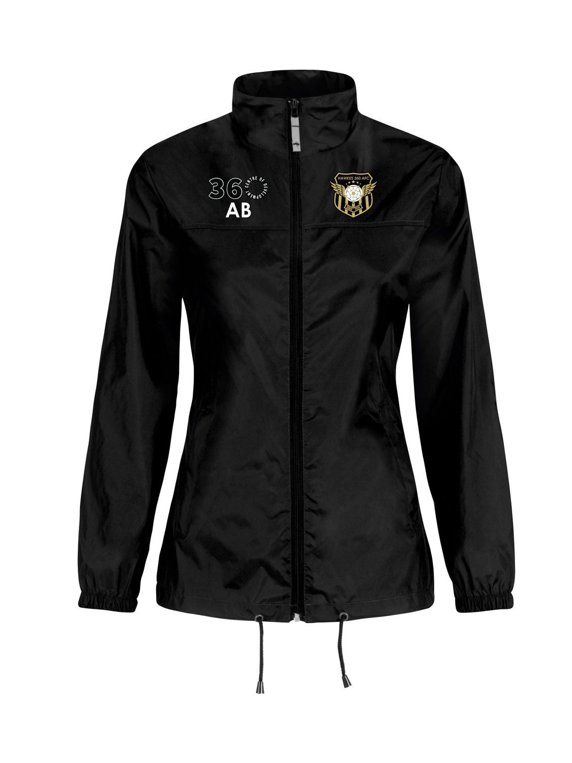 Hawkes 360 Kids Black Waterproof Jacket B601B