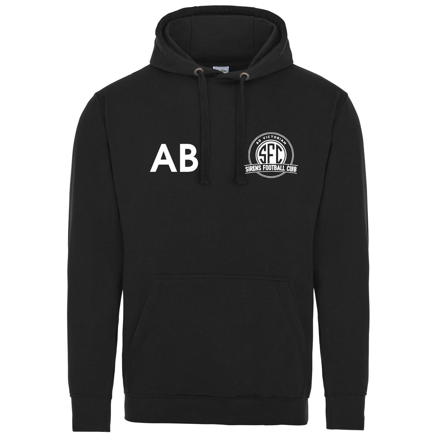 Scarborough Sirens - Adult Deep Black Hoodie JH001