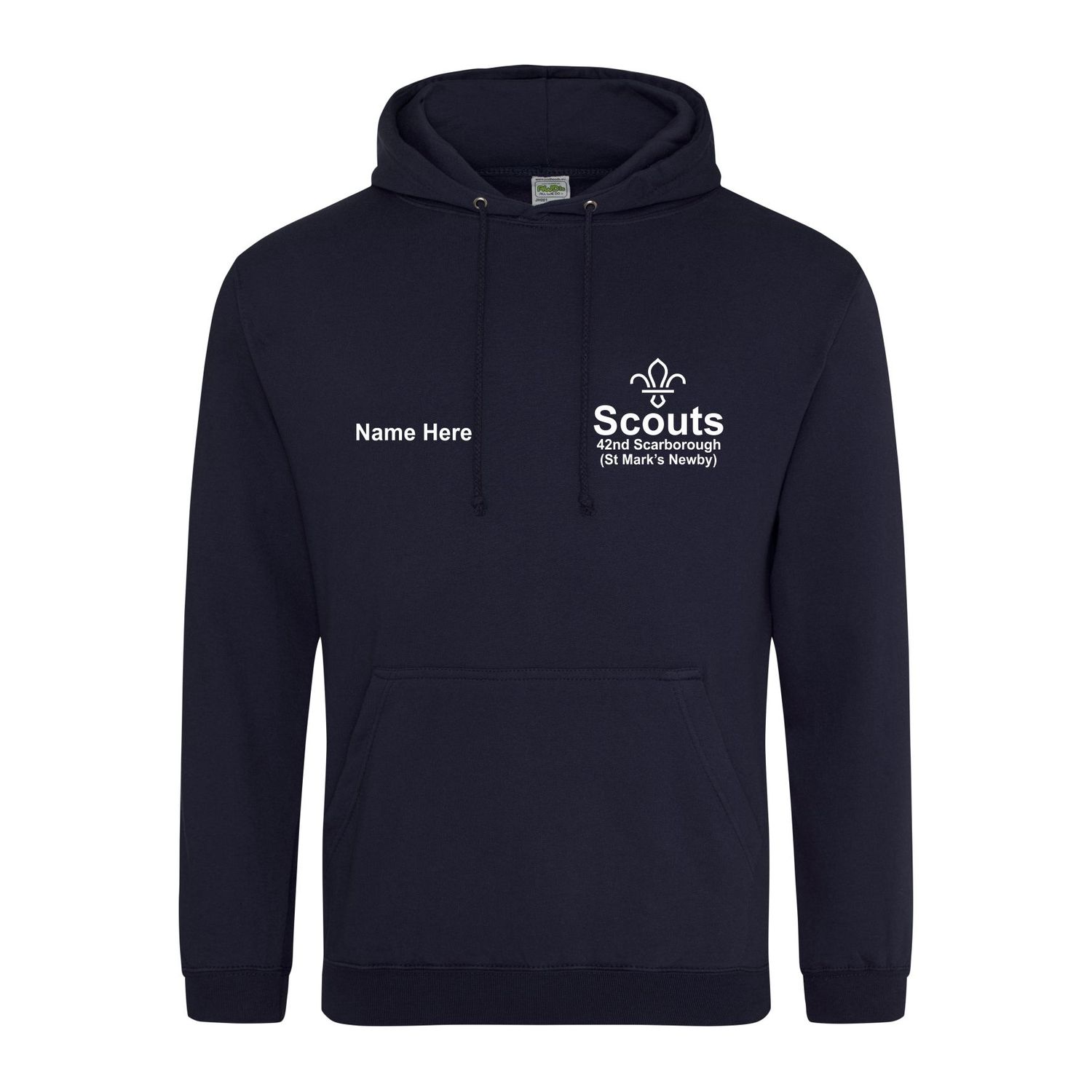 42nd Scarborough Scouts - Adult Navy Hoodie JH001