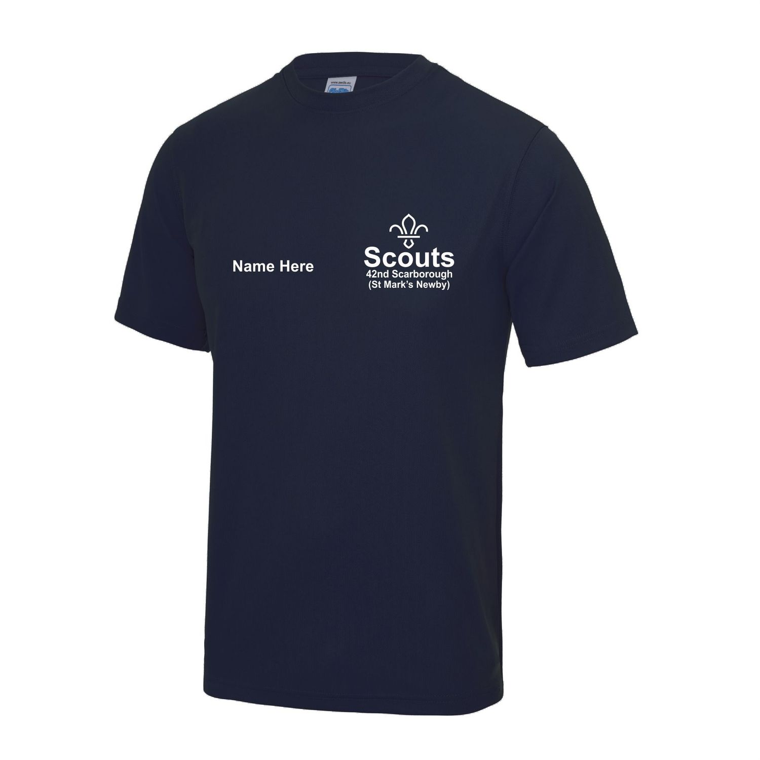 42nd Scarborough Scouts - Adults Navy T-Shirt JC001