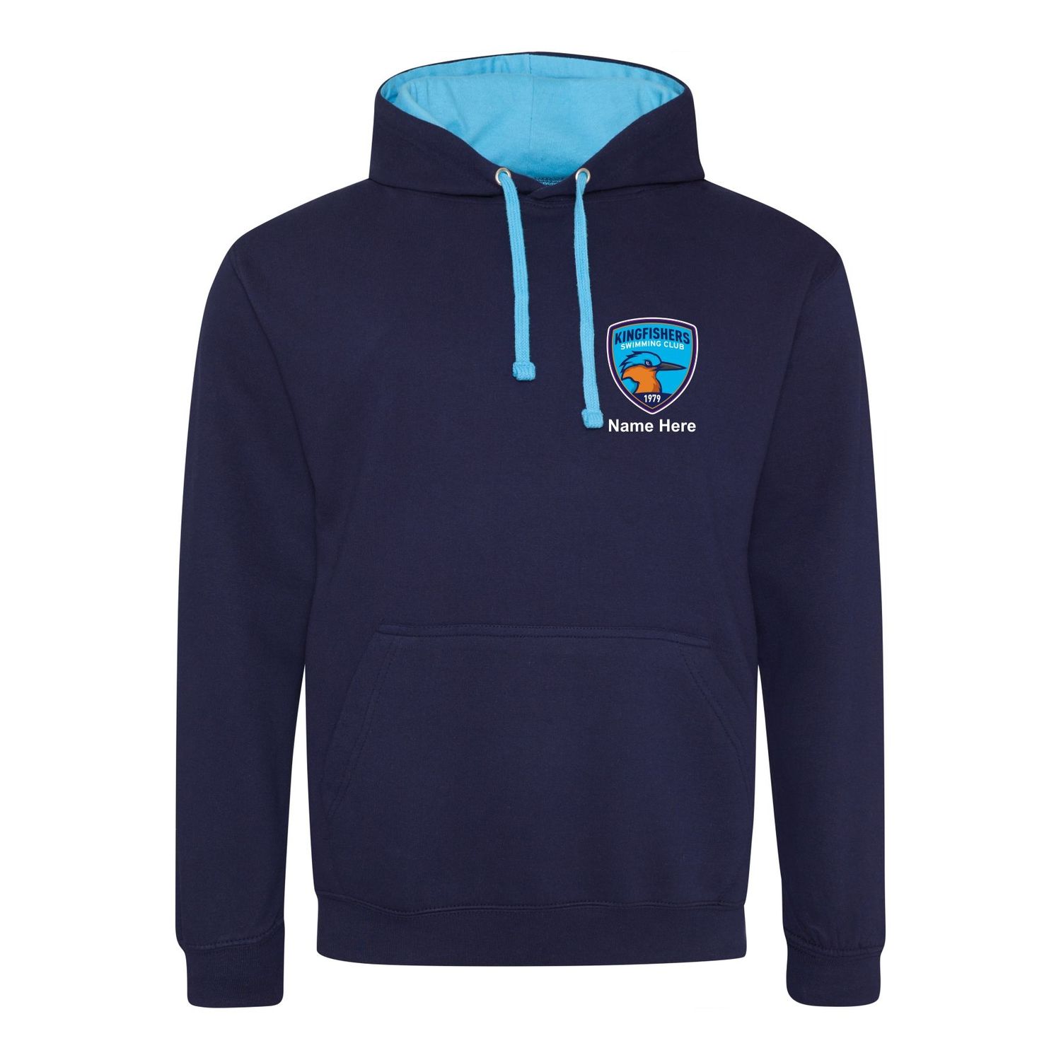 Adults' Kingfishers Swimming Club Two-tone Hoodie