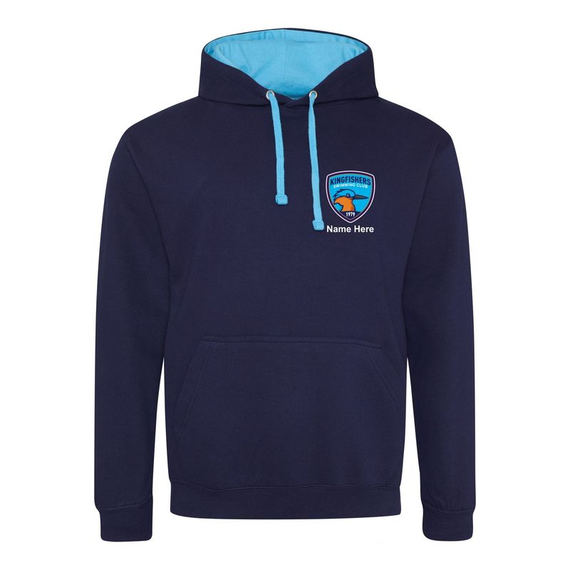 Adults' Kingfishers Swimming Club Two-tone Hoodie