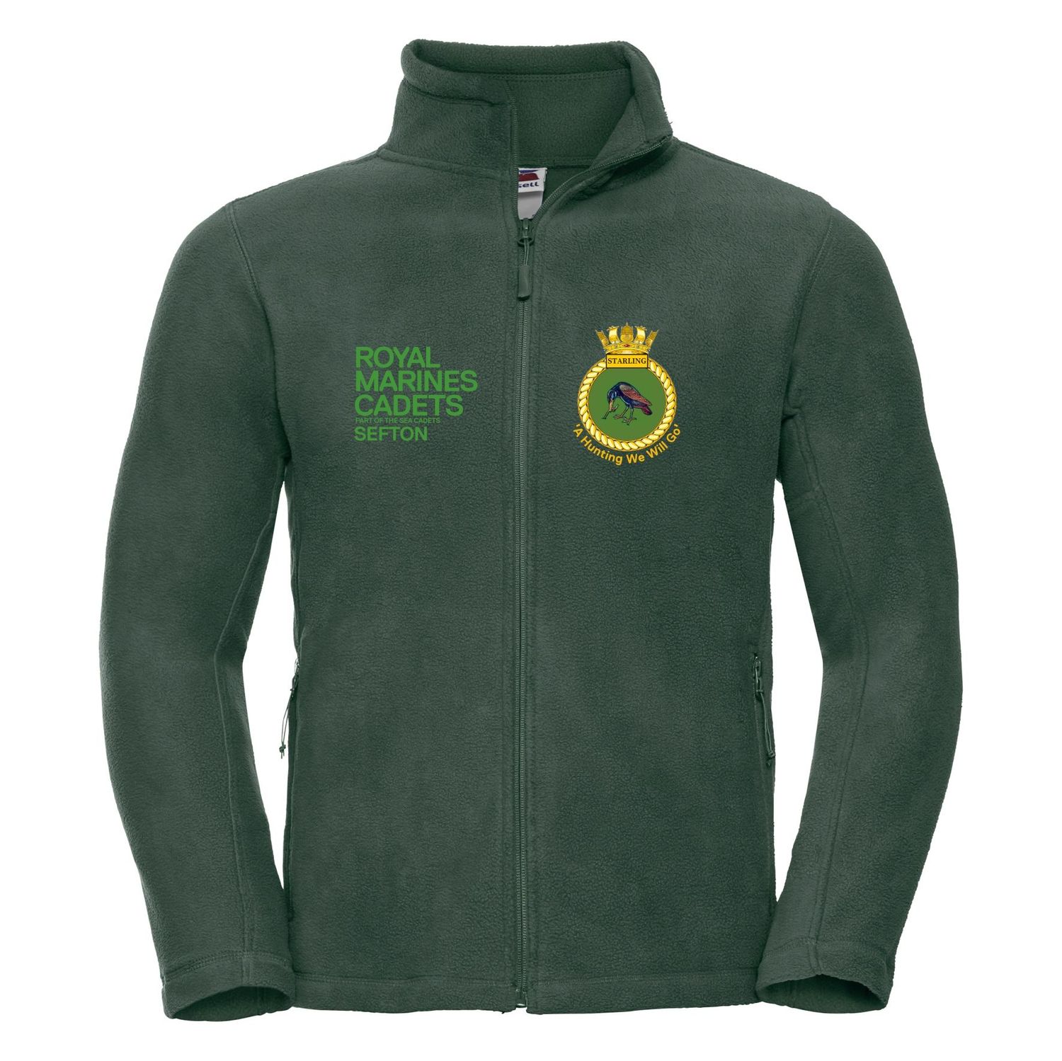 Sefton Sea Cadets - RMC Adults Bottle Green Fleece  8700M