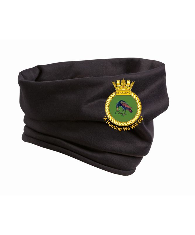 Sefton Sea Cadets - Black Snood Face Covering PR798