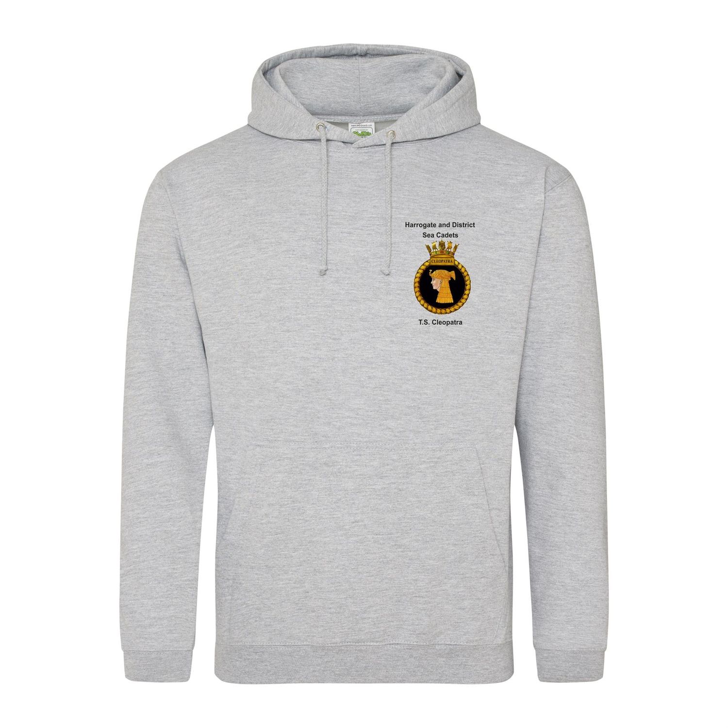 Harrogate Sea Cadets - INSTRUCTOR Adult Grey Hoodie JH001