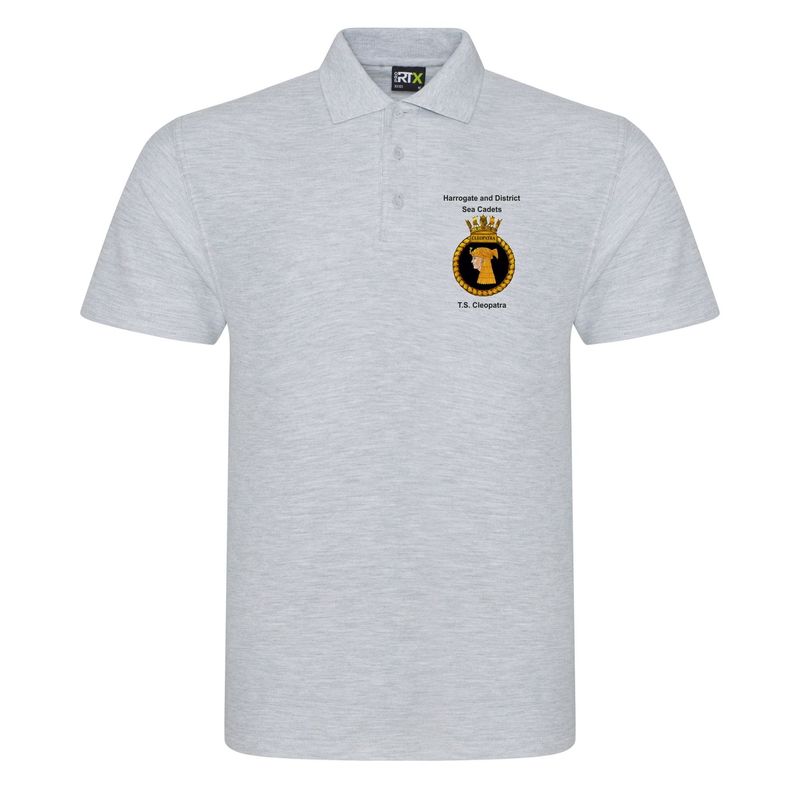 Harrogate Sea Cadets - INSTRUCTOR Adult Grey Polo RX101