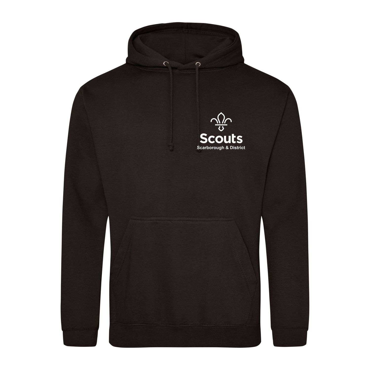 Scarborough & District Scouts  - Adult Black Hoodie JH001