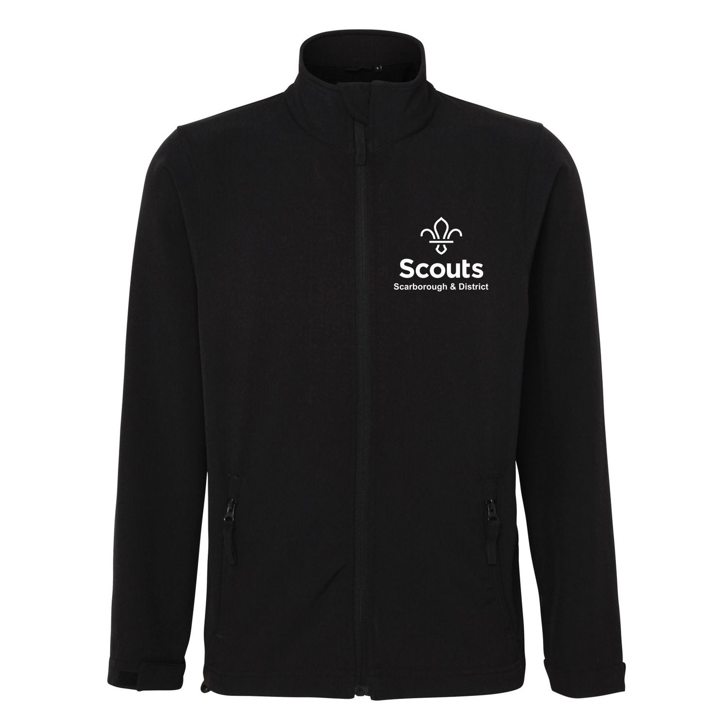 Scarborough & District Scouts  - Adults Black Softshell Jacket RX500