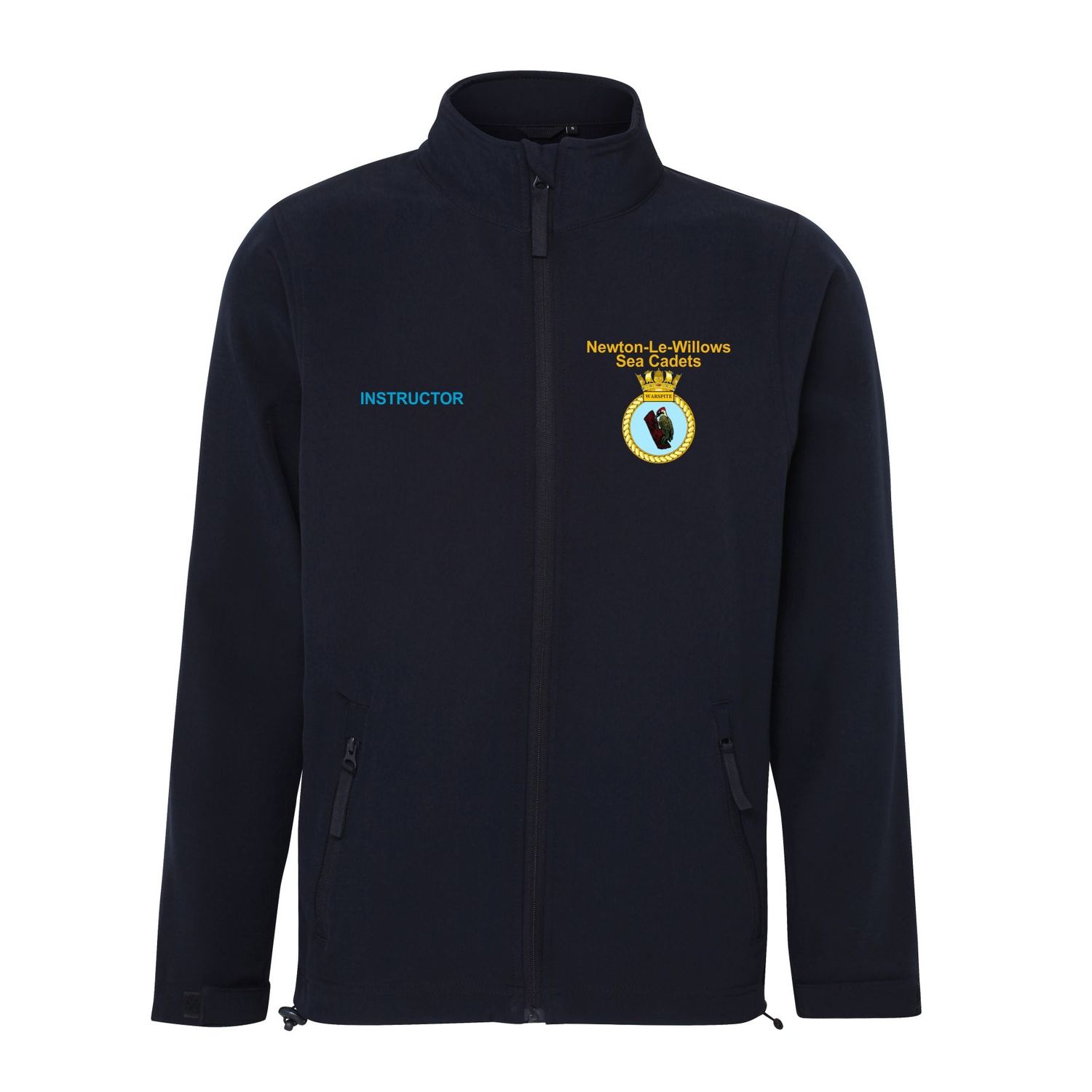 Newton-Le-Willows Sea Cadets - Adults Navy Softshell Jacket RX500 INSTRUCTOR