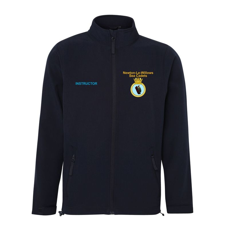 Newton-Le-Willows Sea Cadets - Adults Navy Softshell Jacket RX500 INSTRUCTOR