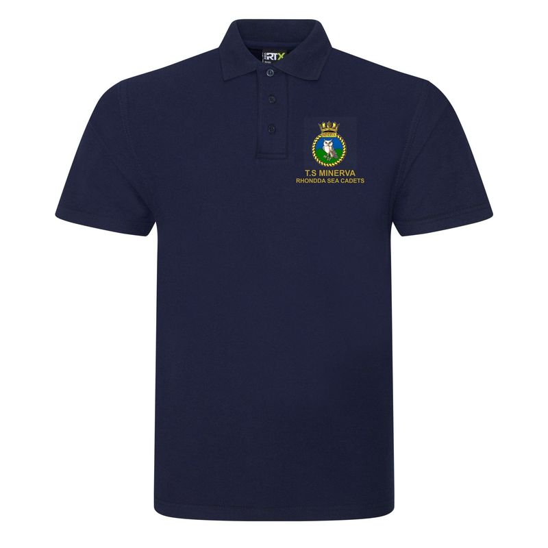 Rhondda Sea Cadets - Adult Navy Blue Polo RX101