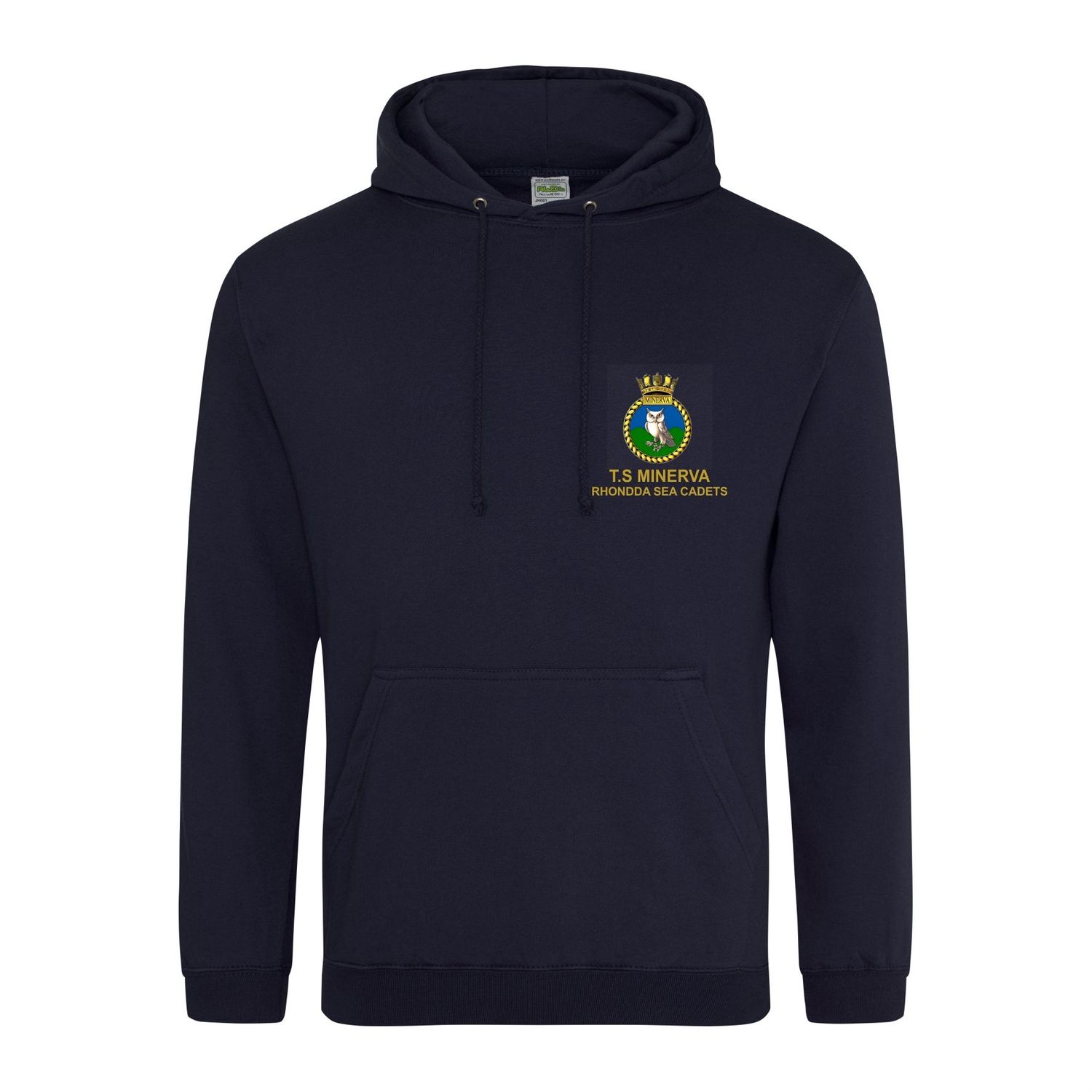 Rhondda Sea Cadets - Adult Navy Blue Hoodie JH001