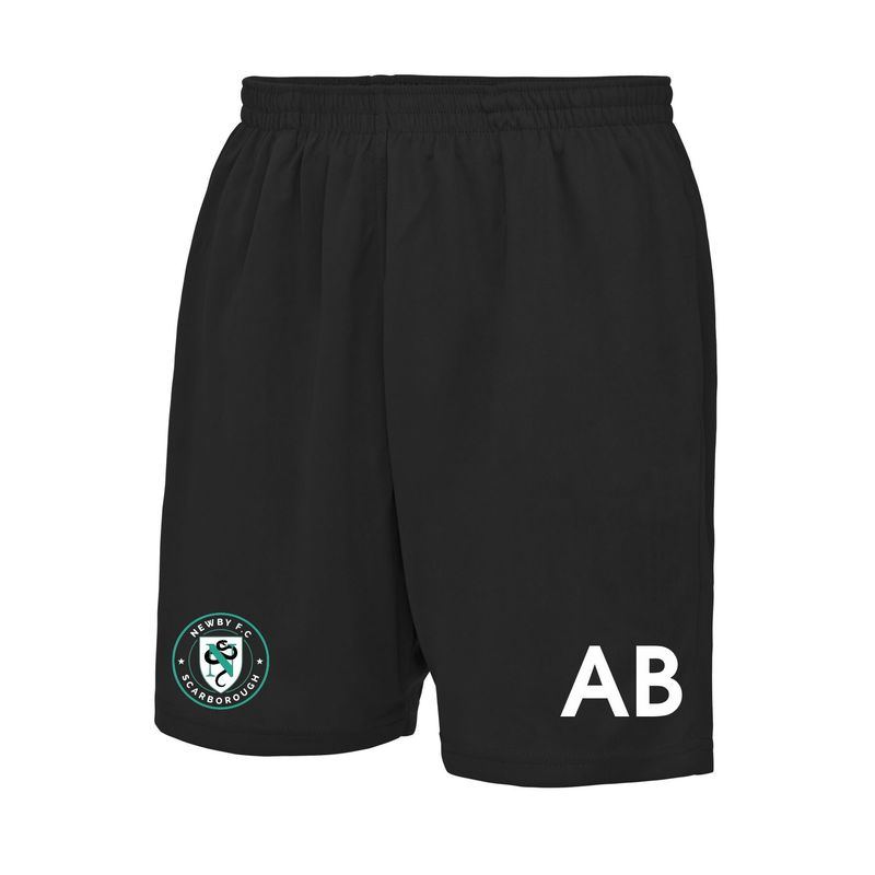 Newby FC - Adult Black Shorts JC080
