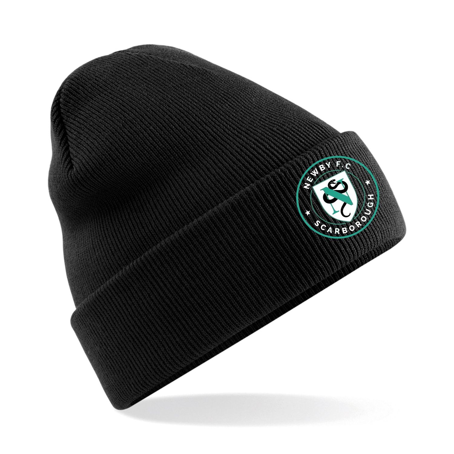 Newby FC - Black Beanie Hat BC045