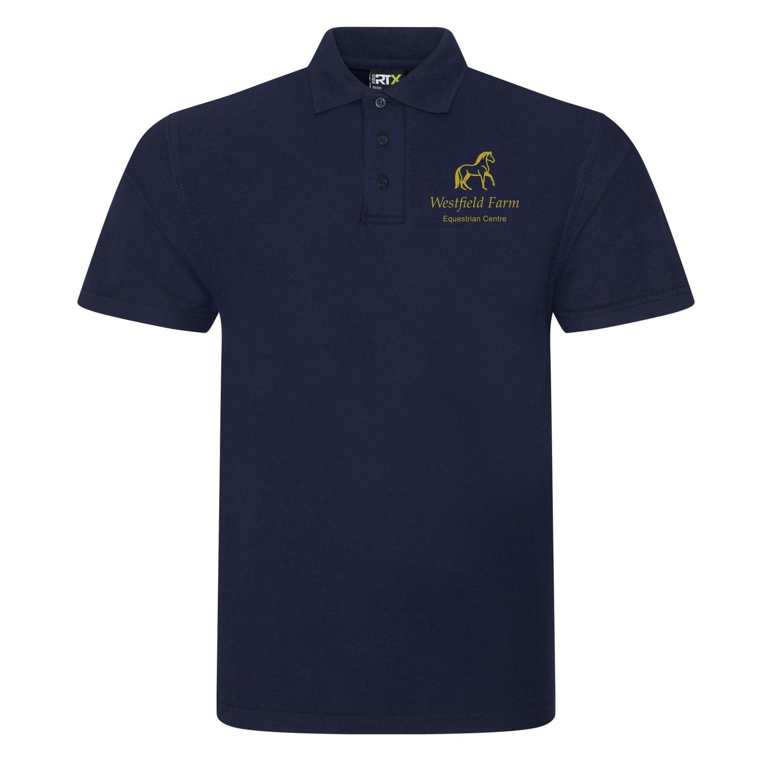 Westfield Farm - Navy Company Polo RX101 Westfield Farm - Navy Company Polo RX101