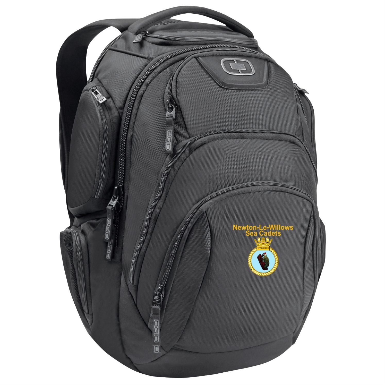 Newton-Le-Willows Sea Cadets - Black Backpack OG018 Newton-Le-Willows Sea Cadets - Black Backpack OG018