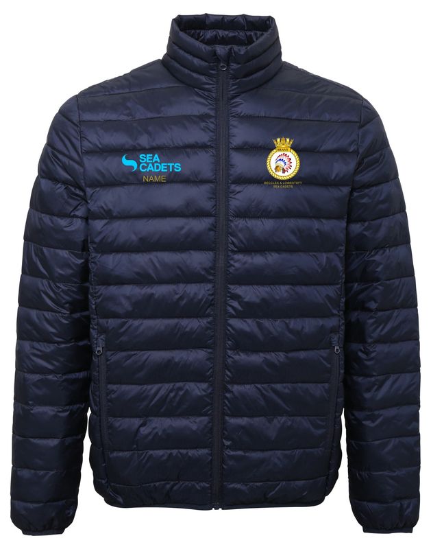 Beccles & Lowestoft Sea Cadets - Adults Navy Padded Jacket TS030 Beccles & Lowestoft Sea Cadets - Adults Navy Padded Jacket TS030