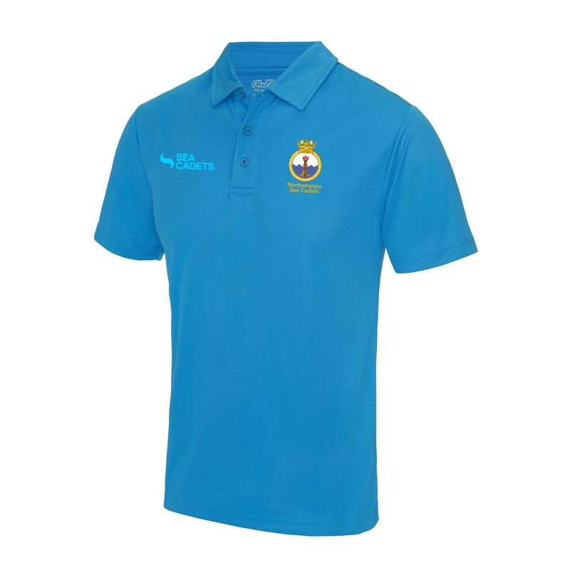 Northampton Sea Cadets - Adults Cool Tec Polo JC040 Northampton Sea Cadets - Adults Cool Tec Polo JC040