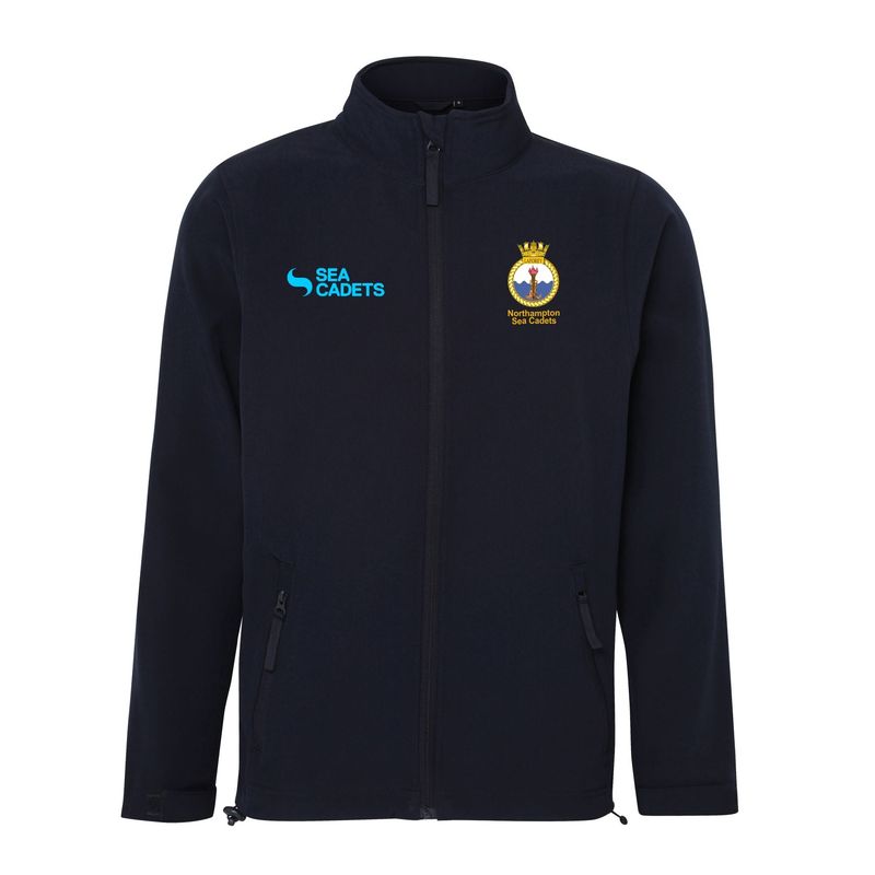 Northampton Sea Cadets - Adults Navy Softshell Jacket RX500 Northampton Sea Cadets - Adults Navy Softshell Jacket RX500