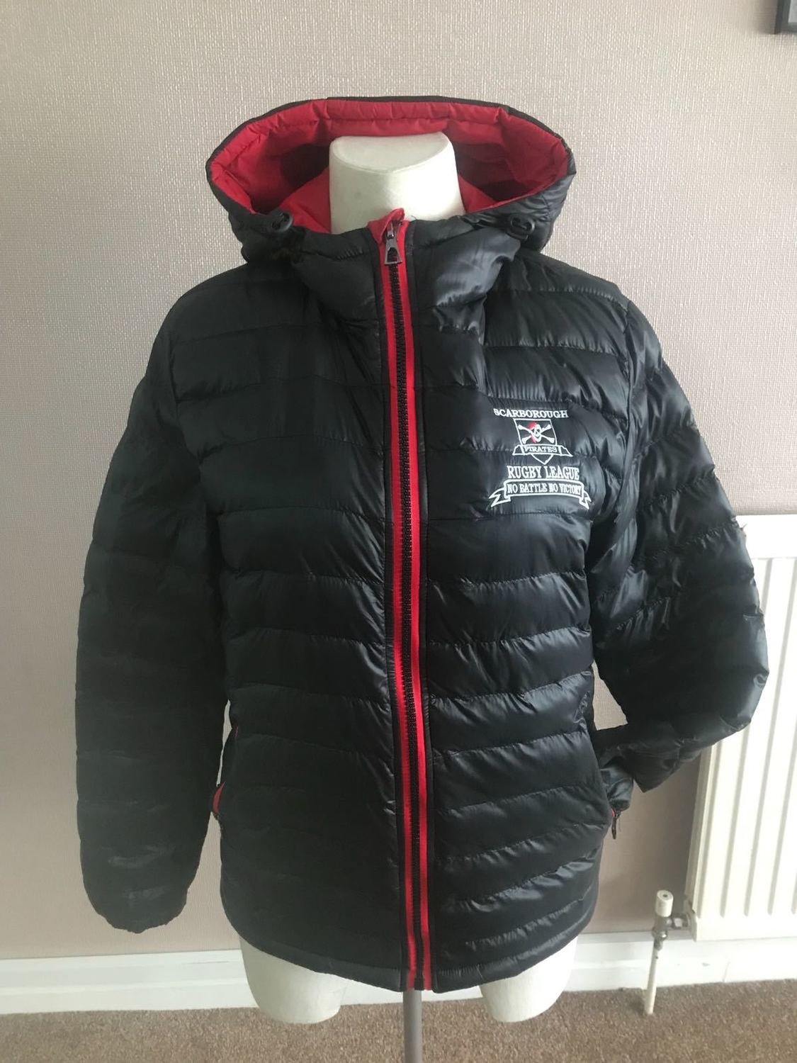 Ladies ' Scarborough Pirates Padded Jacket.