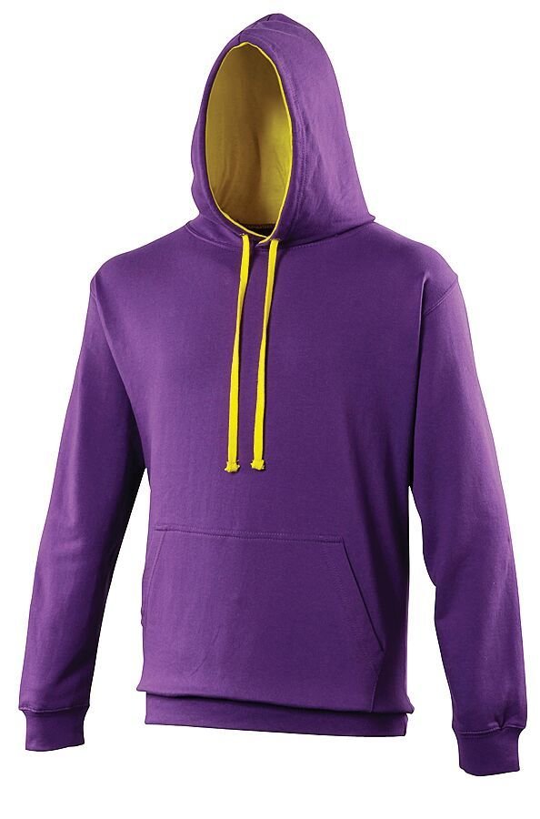 Purple and yellow hoodie sale