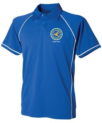 Kids' Kingfishers Swimming Club Cool Tec Polo Shirt
