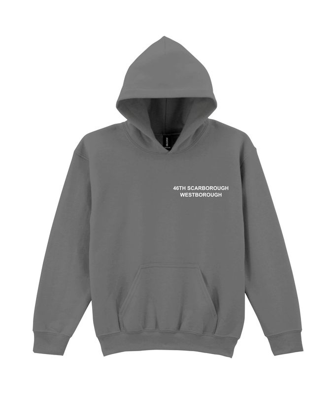 46th Westborough - Kids Charcoal Hoodie GD57B 46th Westborough - Kids Charcoal Hoodie GD57B